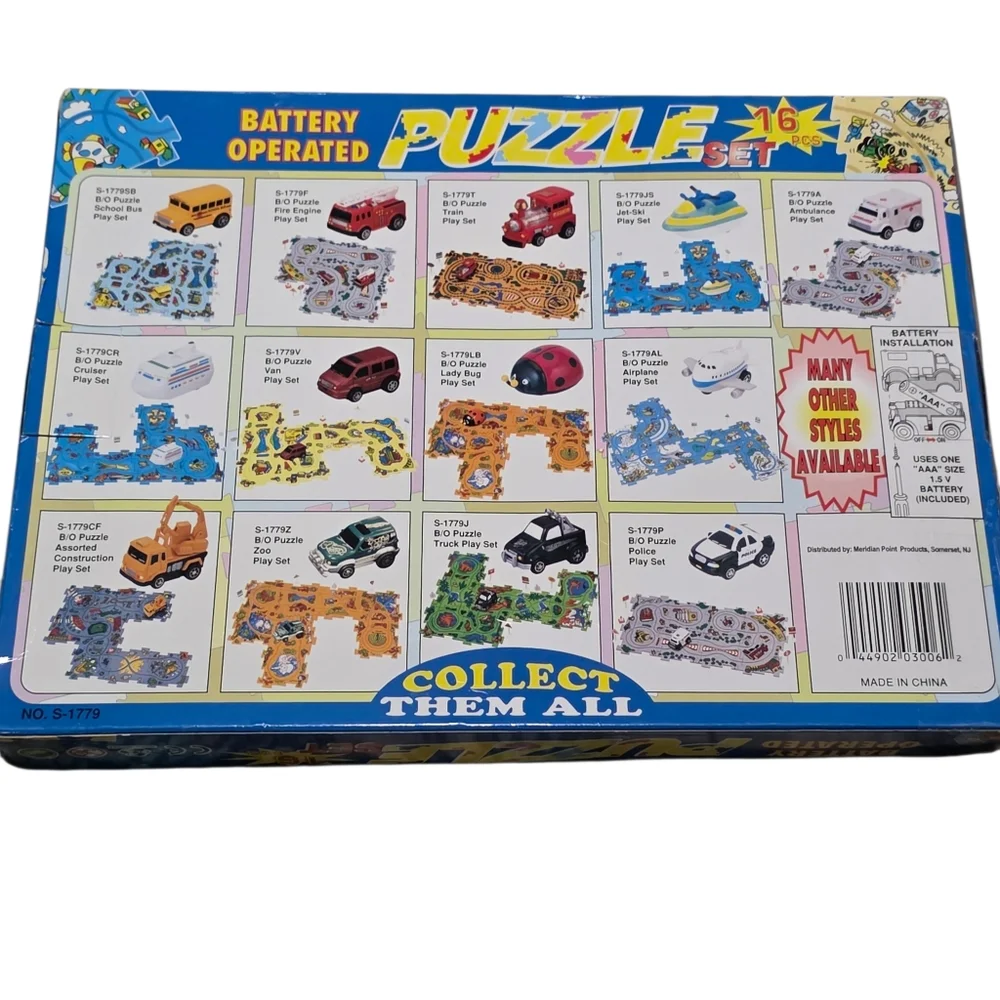New Battery Operated Puzzle Age 3+